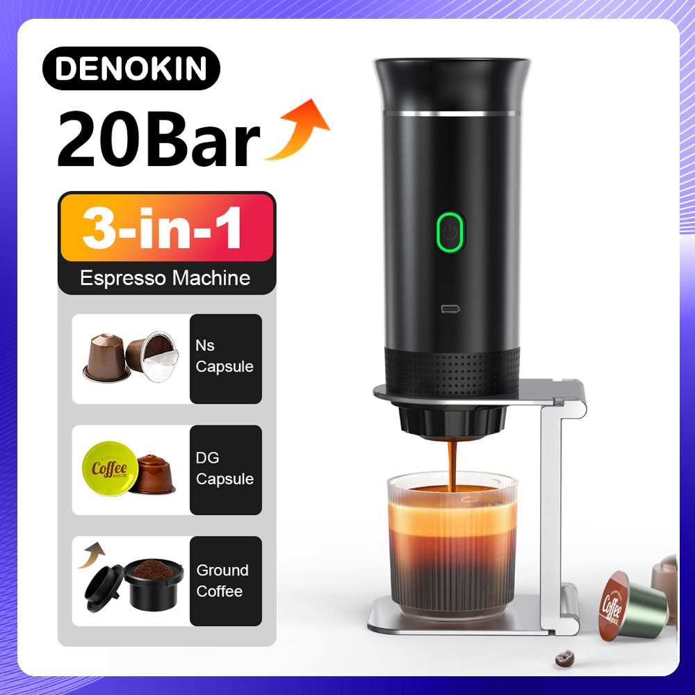 Coffee Equipment For Camping - Wireless Electric Portable Espresso Coffee Machine