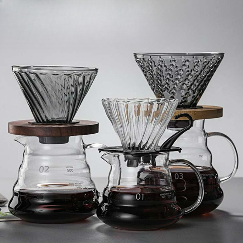 Coffee Equipment For Camping - Pour Over Coffee Maker Set High-Heat