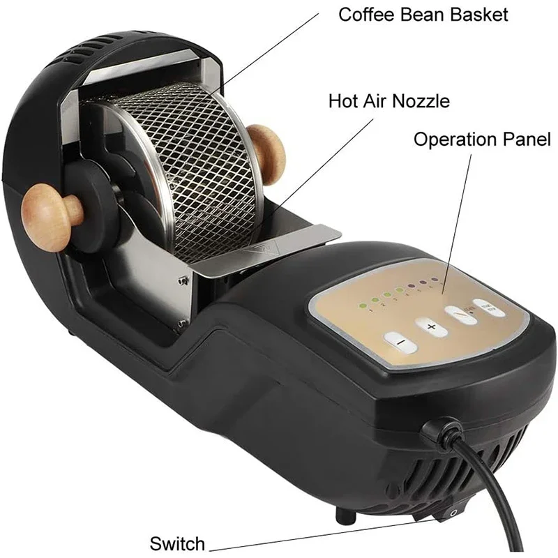 Coffee Equipment Philippines - Handmade 300G Capacity 1600W Portable Desktop