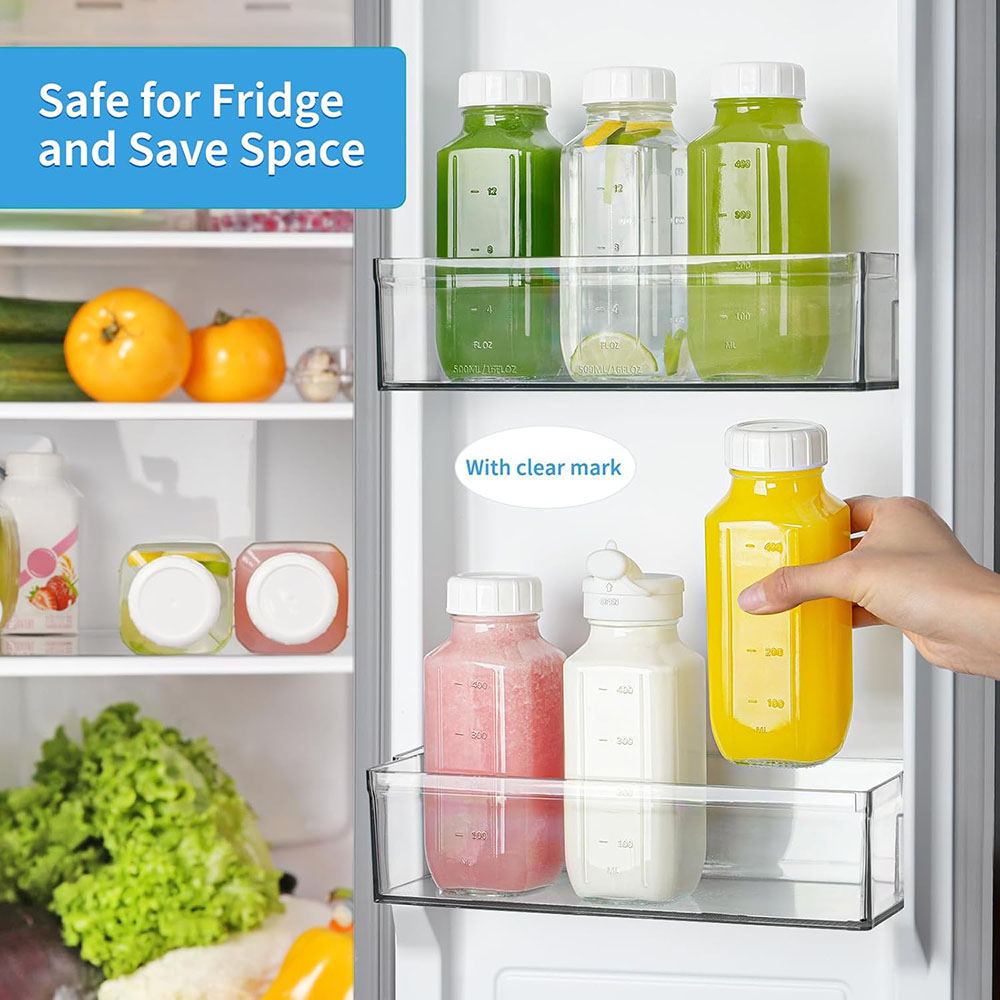 Glass Juice Bottles with Lids, - Bean Hopper Lid review and price