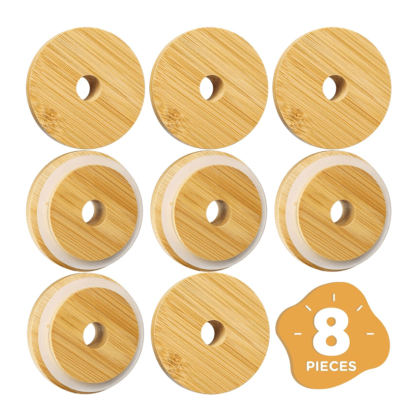 5pcs/8pcs 70mm Diameter Bamboo - Bean Hopper Lid review and price