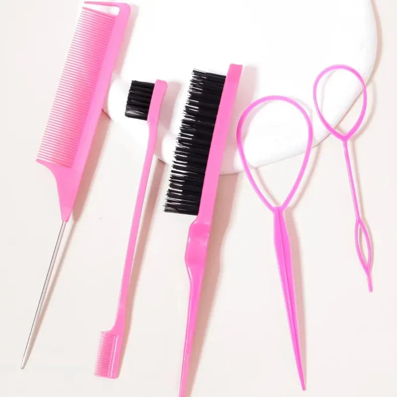 5Pcs Hairdressing Comb Set, Po - Group Head Brush review and price