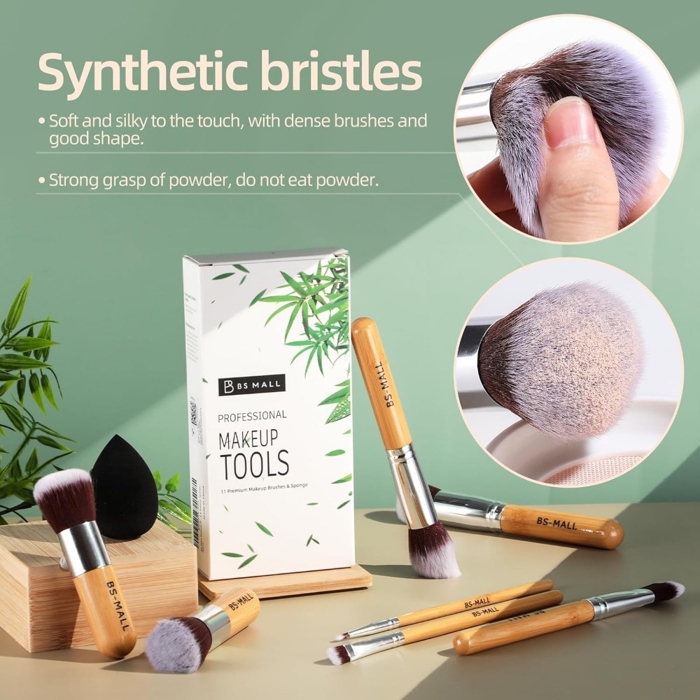 BS-MALL Makeup Brush Set 11Pcs - Group Head Brush review and price