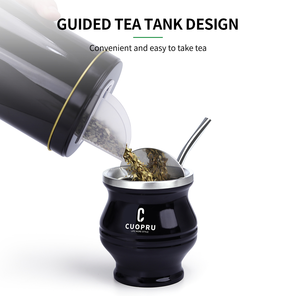 Cuopru Yerbero Yerba Mate Cont - Bean Hopper Lid review and price