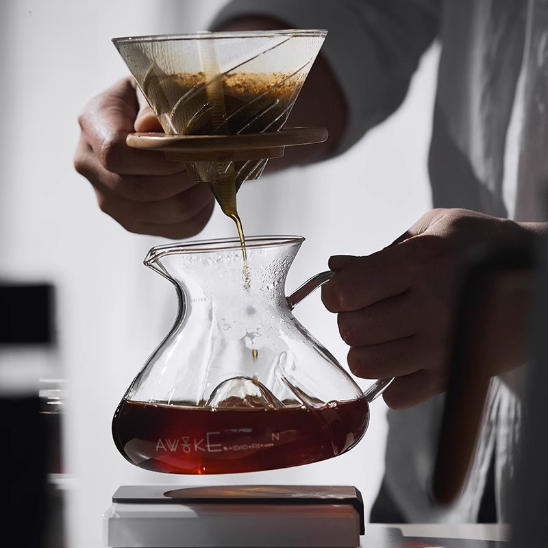 Pour Over Coffee Maker Glass C - Coffee Equipment V60 review and price
