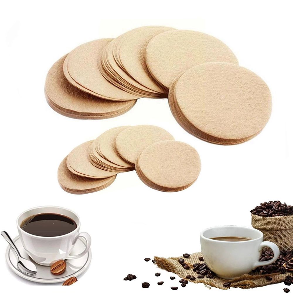 100Pcs Round Coffee Filter Pap - Coffee Equipment V60 review and price