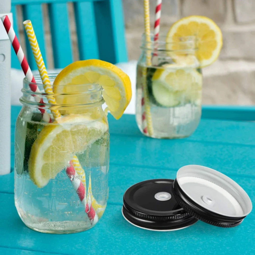 10Pcs 70mm Mason Jar Cap with  - Bean Hopper Lid review and price
