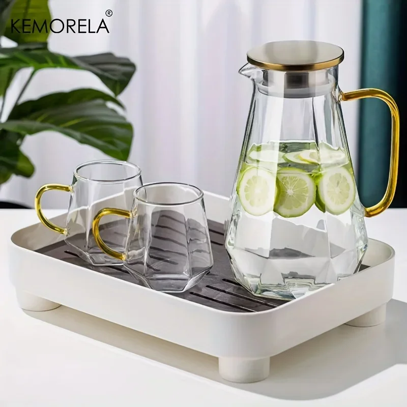 1PCS Diamond Texture Glass Tea - Coffee Equipment For Camping review and price