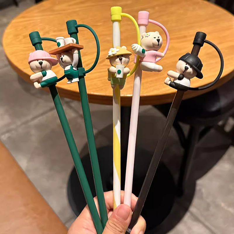 Cute Silicone Straw Cover For  - Bean Hopper Lid review and price