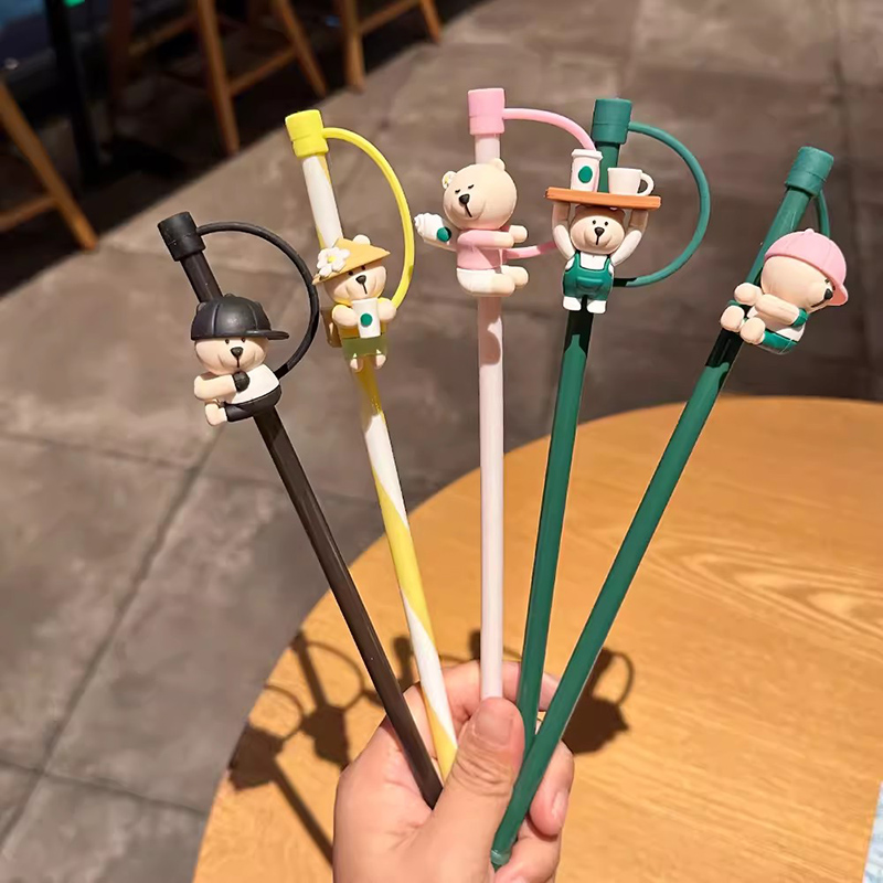 Cute Silicone Straw Cover For  - Bean Hopper Lid review and price