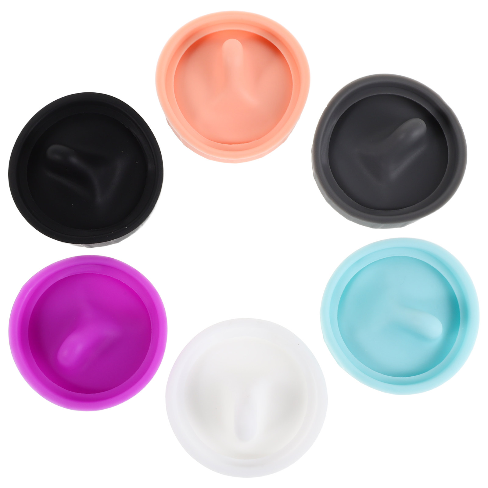 6Pcs Silicone Bottle Mouth Sto - Bean Hopper Lid review and price